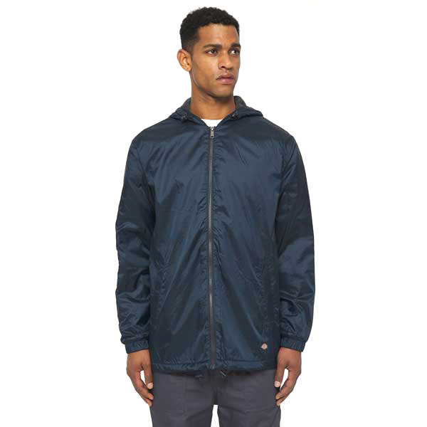 Dickies Mens Fleece Lined Nylon Hooded Jacket