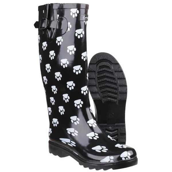 Dog Paw Waterproof Wellingtons