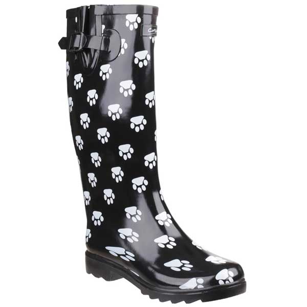 Dog Paw Waterproof Wellingtons