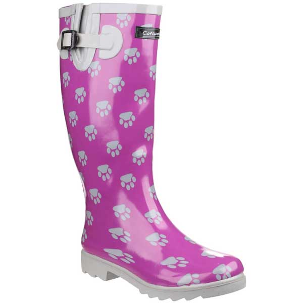 Dog Paw Waterproof Wellingtons