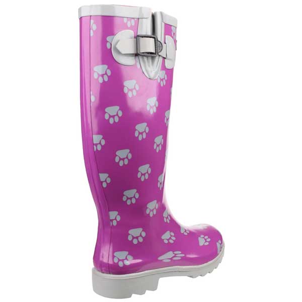 Dog Paw Waterproof Wellingtons