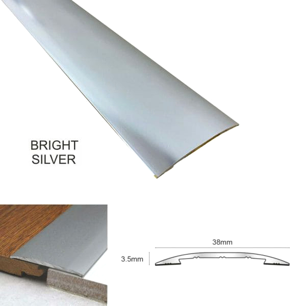 Door Bar Threshold Trim Self Adhesive Wood Vinyl Tile Floor Euro Cover Strip