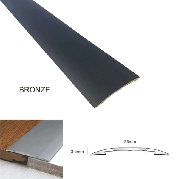 Door Bar Threshold Trim Self Adhesive Wood Vinyl Tile Floor Euro Cover Strip