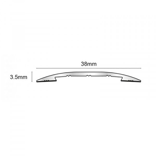 Door Bar Threshold Trim Self Adhesive Wood Vinyl Tile Floor Euro Cover Strip