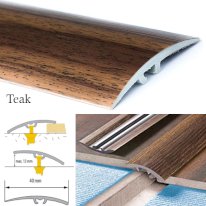 Door Edging Floor Trim Threshold Self-Adhesive Wood Effect