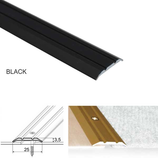 Door Floor Threshold For Connecting wooden Laminate Carpet Vinyl or tiled floors Aluminum