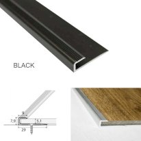 Door Floor Threshold  For Luxury Click Vinyl Flooring Aluminium