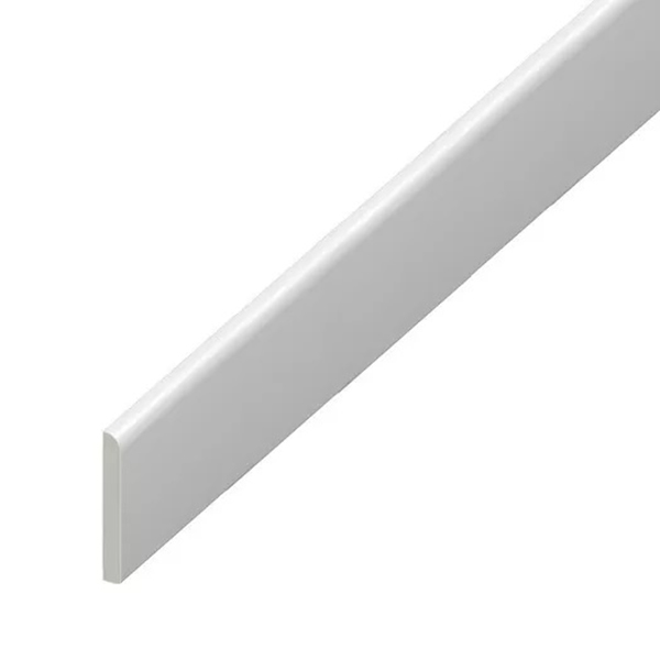 45mm Rounded Edge Plastic Strips Architrave Trim for Door Edge Capping