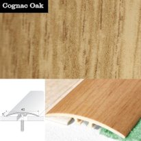 Door Threshold 40mm Wide Screw Fix Connecting Wood Carpet Floors UPVC Wood Effect