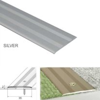 Door Threshold Flat For Connecting wooden, Laminate, Carpet, Vinyl or tiled floors Aluminum