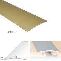 Door Threshold Floor Trim for wooden, laminate, vinyl, Tiled Floors Self Adhesive Aluminium