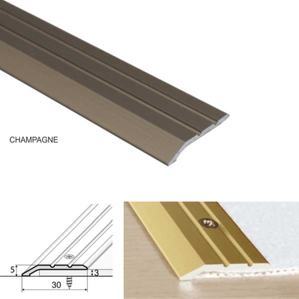 Door Threshold For Connecting Wooden And laminate Aluminum