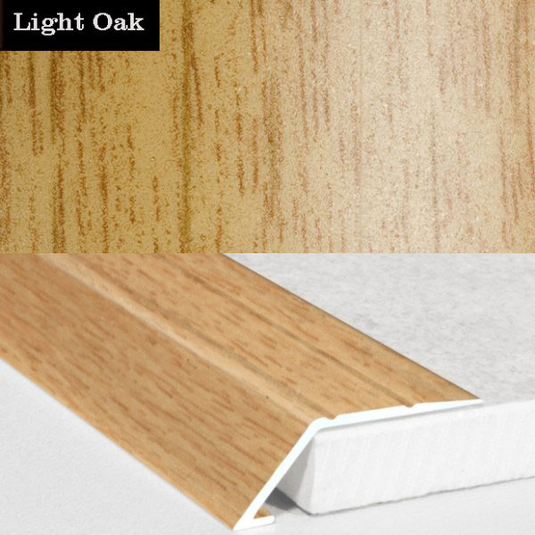 Door Threshold Ramp Self Adhesive Aluminium Wood Effect