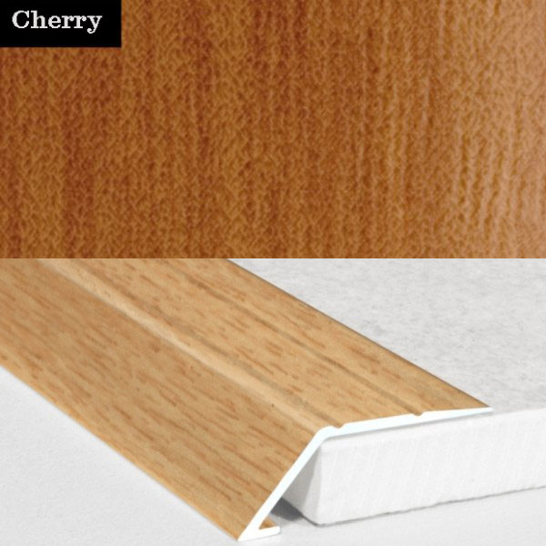 Door Threshold Ramp Self Adhesive Aluminium Wood Effect