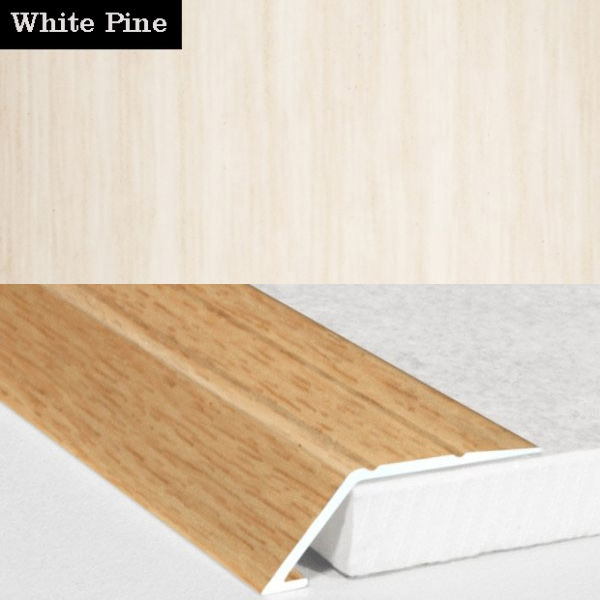 Door Threshold Ramp Self Adhesive Aluminium Wood Effect