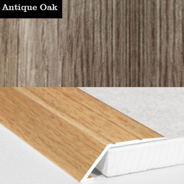 Door Threshold Ramp Self Adhesive Aluminium Wood Effect