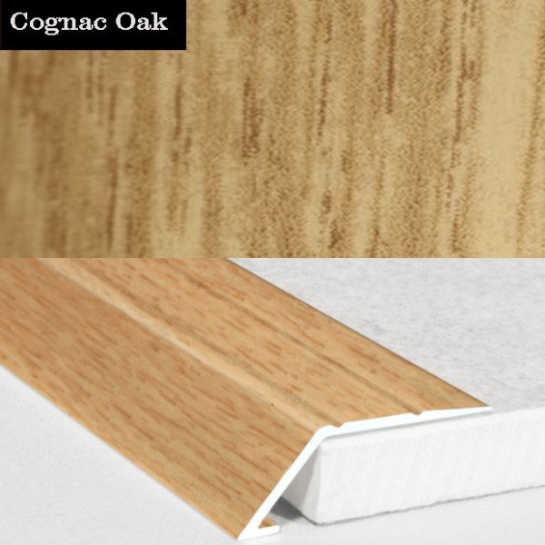 Door Threshold Ramp Self Adhesive Aluminium Wood Effect
