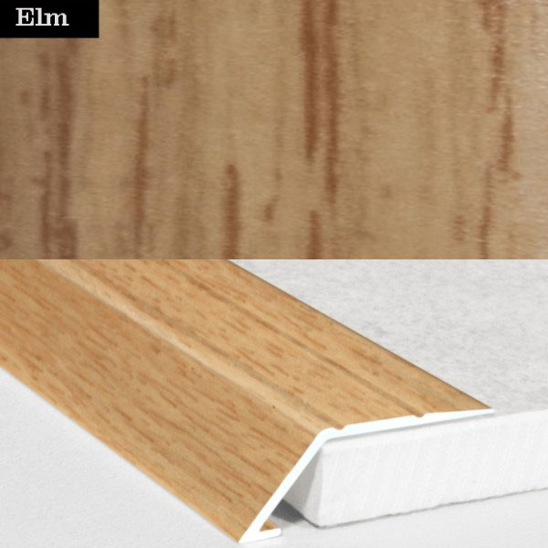 Door Threshold Ramp Self Adhesive Aluminium Wood Effect