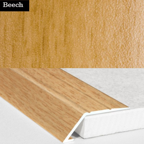 Door Threshold Ramp Self Adhesive Aluminium Wood Effect
