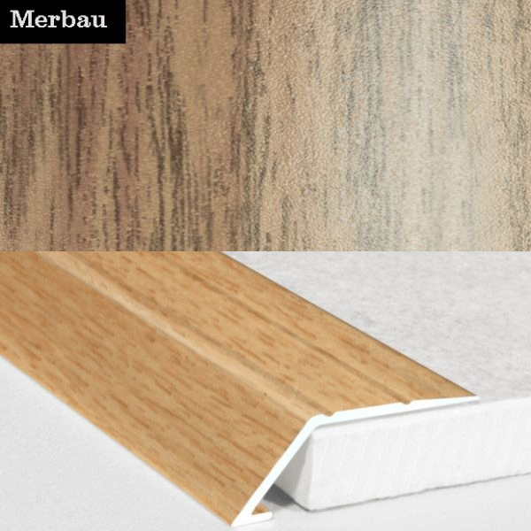 Door Threshold Ramp Self Adhesive Aluminium Wood Effect