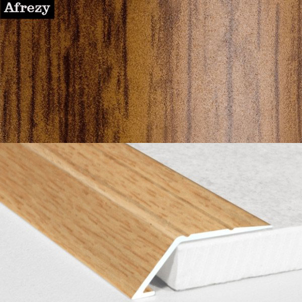 Door Threshold Ramp Self Adhesive Aluminium Wood Effect
