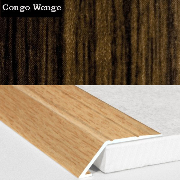 Door Threshold Ramp Self Adhesive Aluminium Wood Effect
