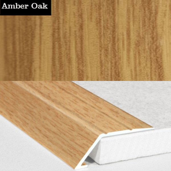 Door Threshold Ramp Self Adhesive Aluminium Wood Effect