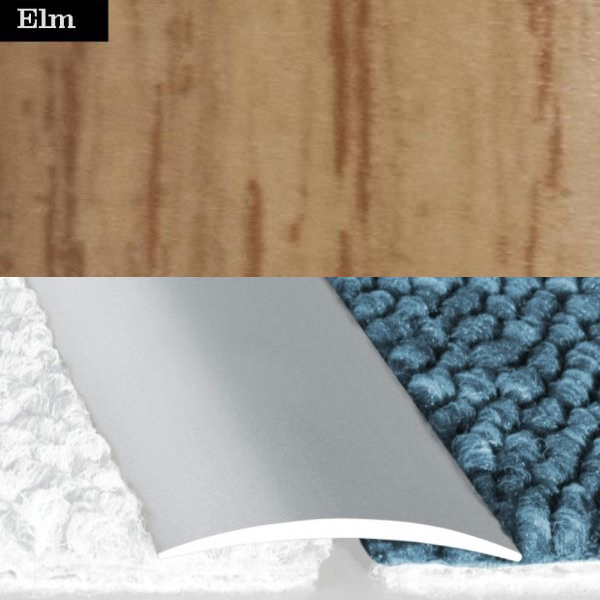 Door Thresholds Flat Self Adhesive Aluminium Wood Effect