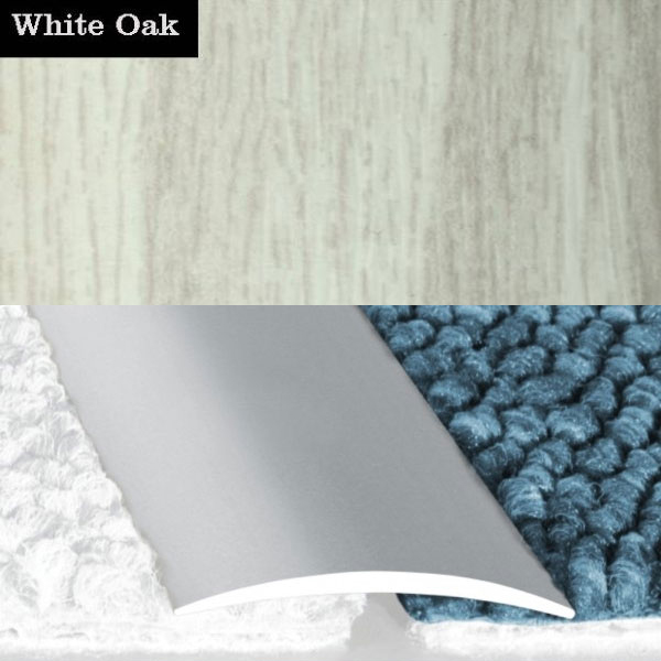 Door Thresholds Flat Self Adhesive Aluminium Wood Effect