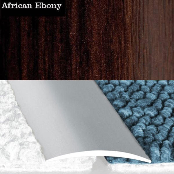 Door Thresholds Flat Self Adhesive Aluminium Wood Effect