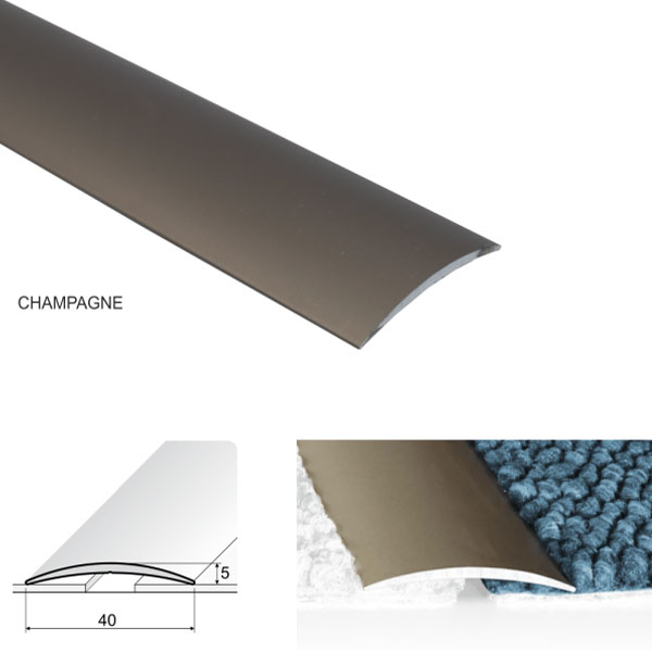 Door Thresholds For Connecting Wooden Or Carpet Floors Self Adhesive Aluminium