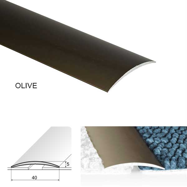Door Thresholds For Connecting Wooden Or Carpet Floors Self Adhesive Aluminium
