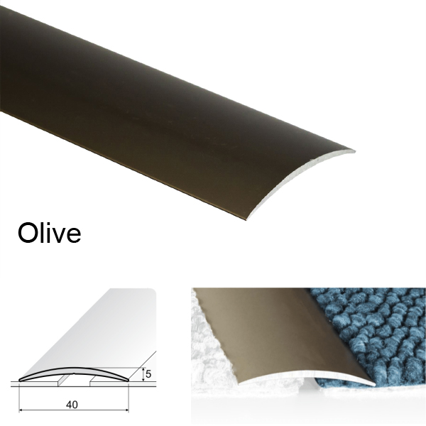 Door Thresholds For Connecting Wooden Or Carpet Floors Self Adhesive Aluminium