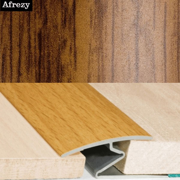 Door Thresholds For Vinyl, Carpet, Laminate, Wooden Floors Aluminium Wood Effect