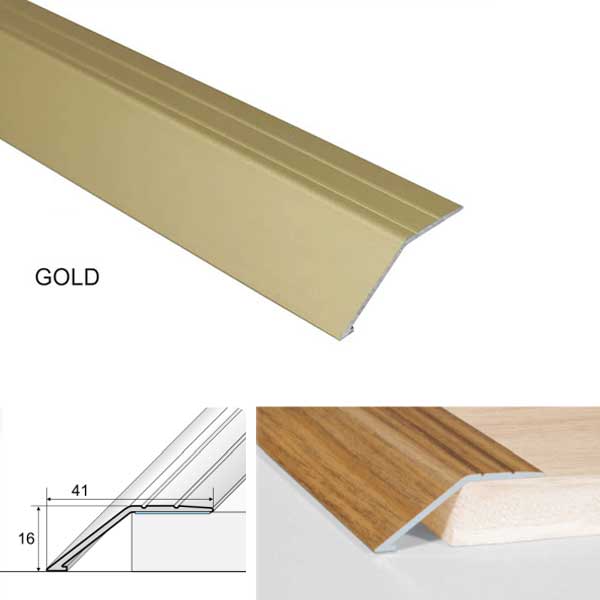 Door Thresholds Ramp Non Slip Connecting wooden, Laminate, Carpet, Vinyl, tiled floors Aluminium