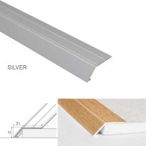 Door Thresholds Ramp Self Adhesive For Connecting Wooden, Laminate, Carpet, Vinyl Floors Aluminium