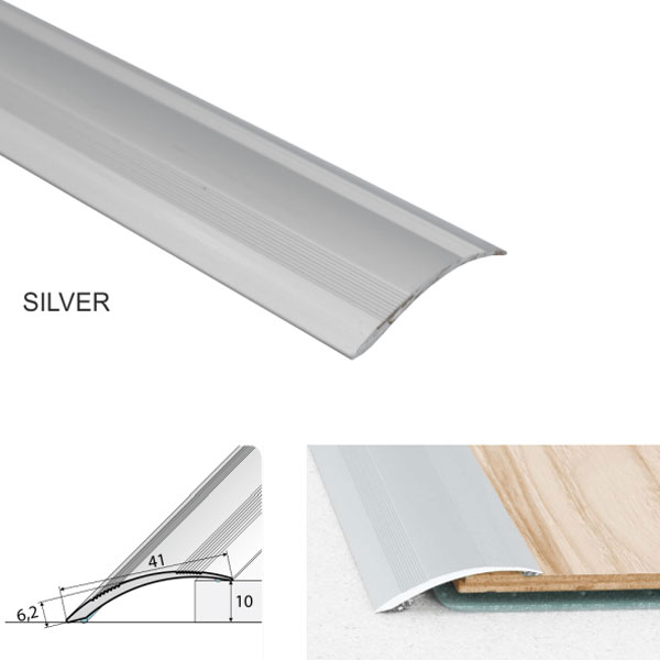 Door Thresholds Self Adhesive For Wooden, Laminate, Carpet Vinyl Flooring Aluminium