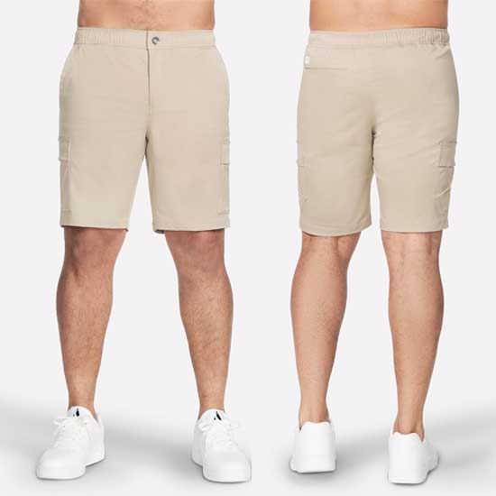 Downtown Men’s Cargo Shorts with Comfort Waist