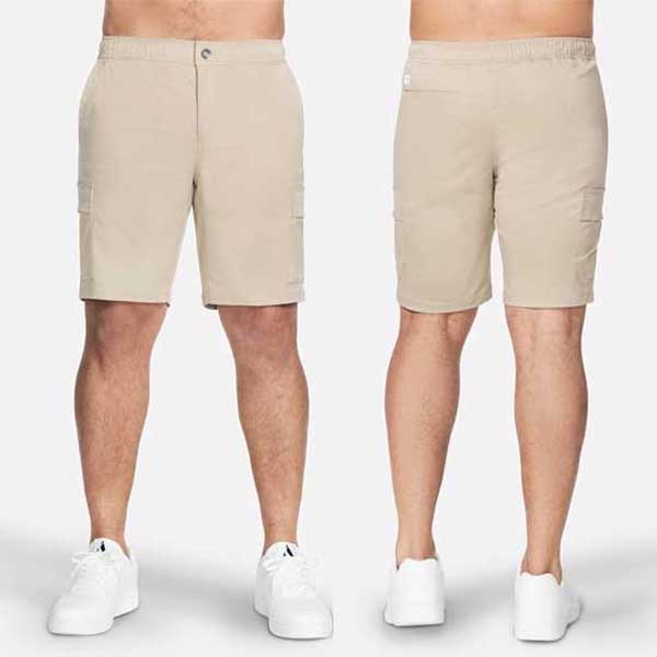 Downtown Men’s Cargo Shorts with Comfort Waist