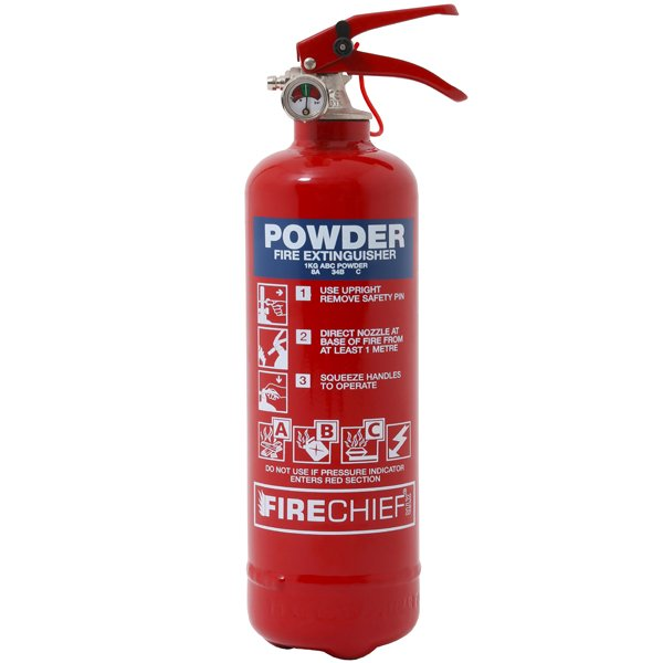 Dry Powder for Petrol, Oil & Electrical Class A, B and C fires