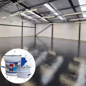 Durable Concrete Floor Coating Ideal for Factory & Warehouse