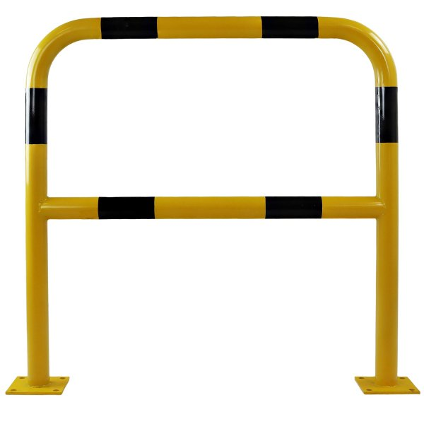 Durable Steel Yellow & Black Bolt Down Barrier