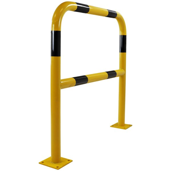 Durable Steel Yellow & Black Bolt Down Barrier