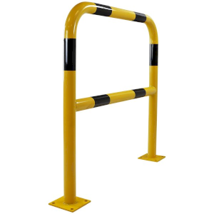 Durable Steel Yellow & Black Bolt Down Barrier