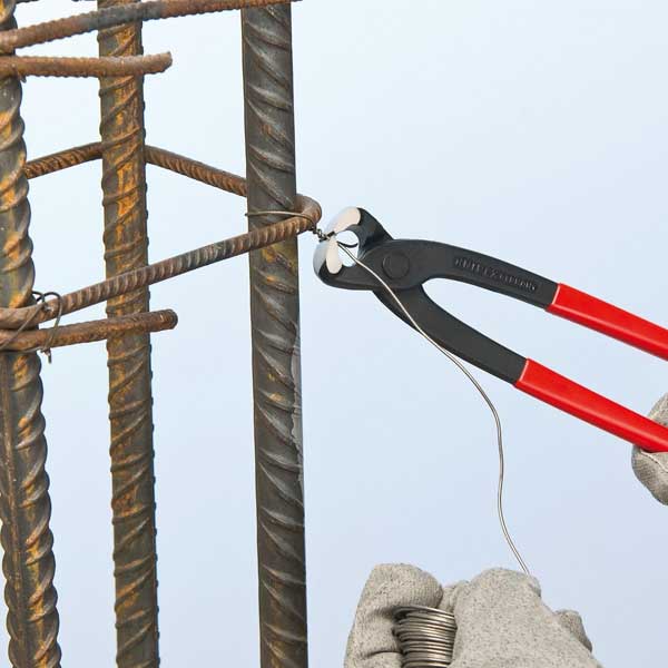 Durable Wire Cutting & Twisting Concreter's Nippers with PVC Grip - 250mm