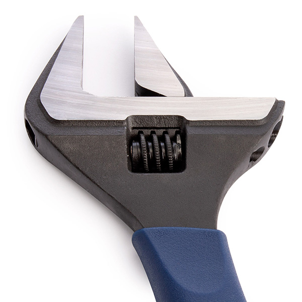 Eclipse Adjustable Soft Grip Handle Wrench with Extra Wide Jaw 10 Inches