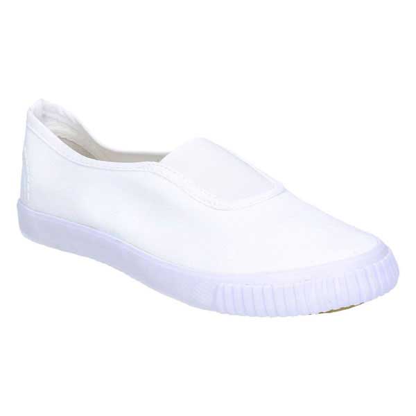 Elastic Gusset Canvas Plimsolls