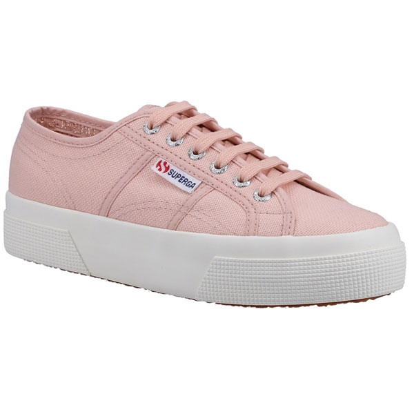 Elevated Profile Lace-Up Trainers