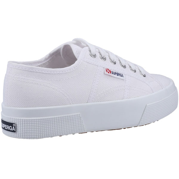 Elevated Profile Lace-Up Trainers