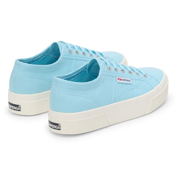 Elevated Profile Lace-Up Trainers